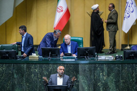  سخنرانی احمد میدری، وزیر تعاون، کار و رفاه اجتماعی در صحن علنی مجلس
