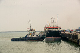 در حاشیه نشست خبری سخنگوی دولت در مجتمع بندری کاسپین منطقه آزاد بندر انزلی