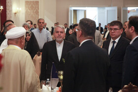 سیدرضا صالحی‌امیری، وزیر میراث فرهنگی، گردشگری و صنایع دستی در مراسم گشایش ریزولت هتل پنج ستاره در کیش