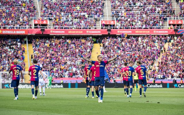 نه نیمار، نه سوآرس و نه لوا/ رافینیا را با مسی مقایسه کنید