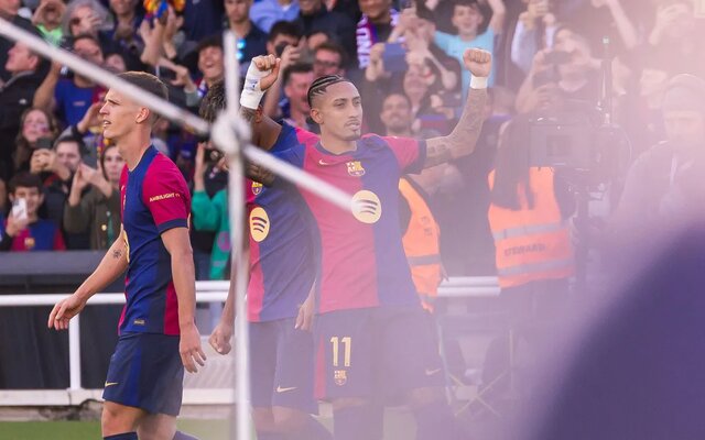 نه نیمار، نه سوآرس و نه لوا/ رافینیا را با مسی مقایسه کنید