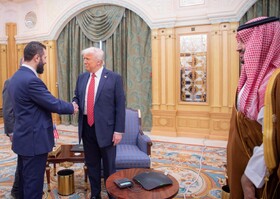 ترامپ و الجولانی در ریاض دیدار کردند