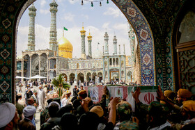تشییع پیکر شهید امنیت، محمد حسن نائینی در قم