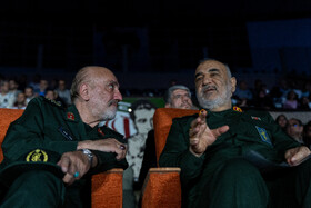  سردار سلامی، فرمانده کل سپاه در نخستین کنگره بین‌المللی ۳۱۰۰ شهید امدادگر دفاع مقدس و مقاومت