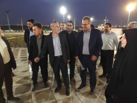 افتتاح ۵ پروژه فرهنگی، عمرانی، تفریحی، ورزشی و رفاهی در قرچک