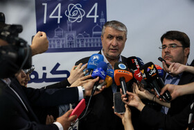 محمد اسلامی، رییس سازمان انرژی اتمی سی‌و‌یکمین کنفرانس هسته‌ای ایران - مشهد
