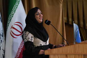 سخنرانی ریحانه واعظ، پژوهشگر ادبیات در اختتامیه پنجمین دوره جشنواره داستان نویسی زاینده رود