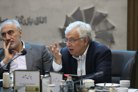 یونس ژائله، رییس اتاق بازرگانی تبریز در نشست شورای گفت‌و‌گوی دولت و‌ بخش خصوصی آذربایجان‌شرقی