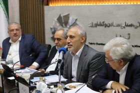 سید حمید پورمحمدی معاون رئیس جمهور و رئیس سازمان برنامه و بودجه کشور در نشست شورای گفت‌و‌گوی دولت و‌ بخش خصوصی آذربایجان‌شرقی