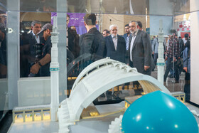 بازدید محمدرضا عارف، معاون اول رئیس جمهور از نمایشگاه کتاب - تهران