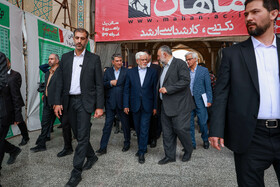 بازدید محمدرضا عارف، معاون اول رئیس جمهور از نمایشگاه کتاب - تهران