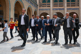 بازدید محمدرضا عارف، معاون اول رئیس جمهور از نمایشگاه کتاب - تهران