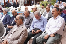 آیین رونمایی از کتاب مسجد عتیق جامع با حضور وزیر فرهنگ و ارشاد اسلامی در مسجد جامع شهرستان بابل