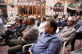 آیین رونمایی از کتاب مسجد عتیق جامع با حضور وزیر فرهنگ و ارشاد اسلامی در مسجد جامع شهرستان بابل