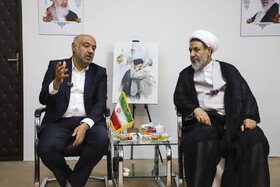 دیداراحمد میدری،وزیر تعاون، کار و رفاه اجتماعی با حجت‌الاسلام والمسلمین حسن علیدادی‌سلیمانی ،نماینده ولی فقیه در استان و امام جمعه کرمان