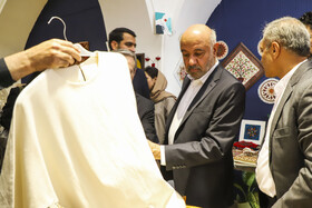 بازدیداحمد میدری،وزیر تعاون، کار و رفاه اجتماعی از کارگاه‌های مشاغل خرد و صنایع دستی کرمان