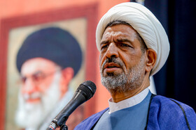 سخنرانی حجت الاسلام و المسلمین هنرمند مدیر کل بنیاد شهید قم در اولین سالگرد شهید جمهور و شهدای خدمت - قم