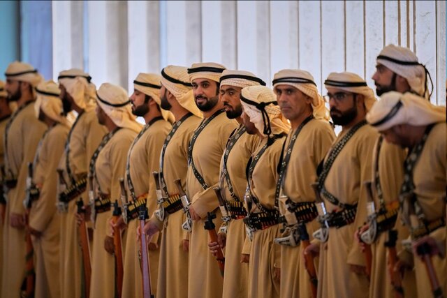 ترامپ به مسجد شیخ زائد در امارات رفت