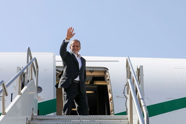 رئیس‌جمهور کرمانشاه را به مقصد تهران ترک کرد