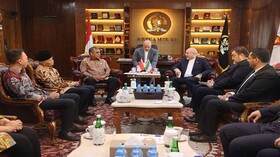 آمادگی مجلس ایران برای همکاری با پارلمان اندونزی در حمایت از فلسطین