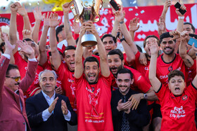 جشن قهرمانی تراکتور در تبریز