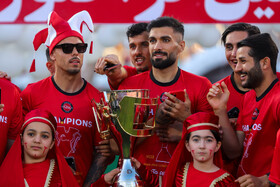 جشن قهرمانی تراکتور در تبریز