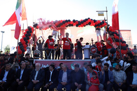 جشن قهرمانی تراکتور در اهر