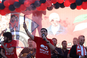 جشن قهرمانی تراکتور در اهر