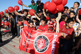 جشن قهرمانی تراکتور در اهر