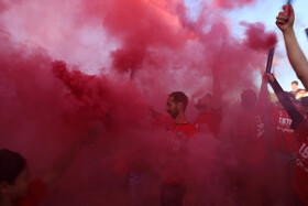 جشن قهرمانی تراکتور در اهر