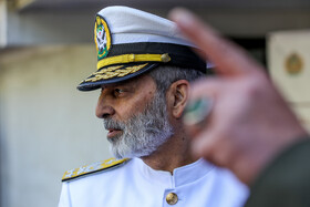 سید عبدالرحیم موسوی فرمانده کل ارتش در مراسم دومین سالگرد بازگشت ناوگروه ۸۶ نیروی دریایی ارتش جمهوری اسلامی ایران