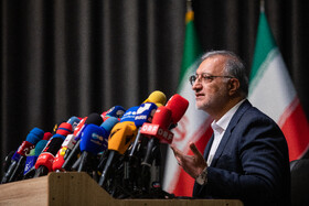 علیرضا زاکانی، شهردار تهران در نشست خبری