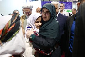 بازدید فاطمه مهاجرانی، سخنگوی دولت از نمایشگاه گردشگری و صنایع دستی - مشهد
