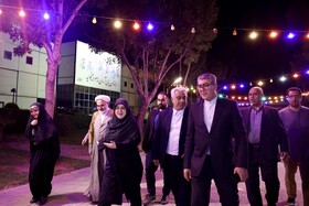 بازدید فاطمه مهاجرانی، سخنگوی دولت از نمایشگاه گردشگری و صنایع دستی - مشهد