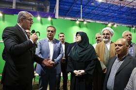 بازدید فاطمه مهاجرانی، سخنگوی دولت از نمایشگاه گردشگری و صنایع دستی - مشهد
