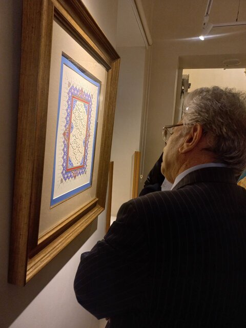 نمایشگاه غلامحسین امیرخانی در غیابش افتتاح شد