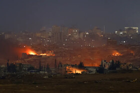 حمله رژیم صهیونیستی به منازل مسکونی و چادر آوارگان در شرق و جنوب غزه