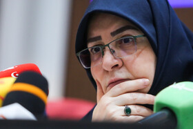 فاطمه مهاجرانی، سخنگوی دولت در مراسم بزرگداشت هفته ارتباطات و روابط عمومی 