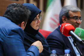 فاطمه مهاجرانی، سخنگوی دولت در مراسم بزرگداشت هفته ارتباطات و روابط عمومی