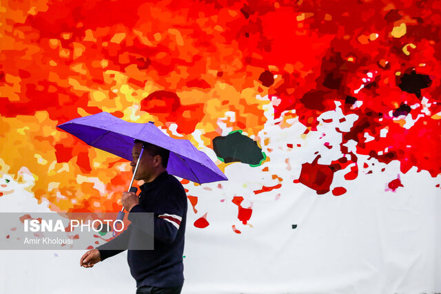 عکس تزئینی است احتمال بارش شدید باران به شکل موقت در زنجان