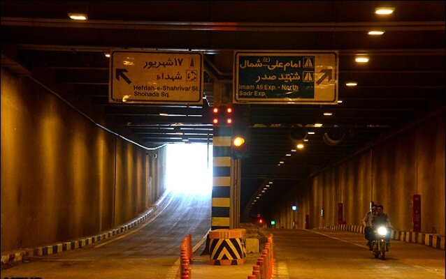 تونل امیرکبیر امشب مسدود است 