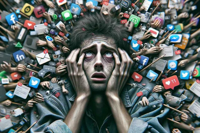 ویدیو/ آیا استفاده از شبکههای اجتماعی تهدیدی برای سلامت روان است؟ ویدیو/ آیا استفاده از شبکههای اجتماعی تهدیدی برای سلامت روان است؟