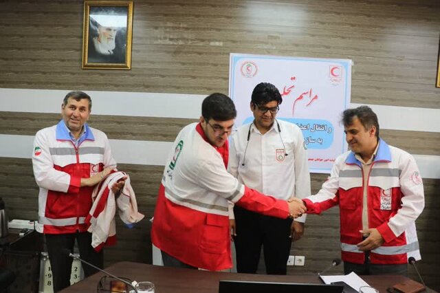 مراسم تحلیف و ادای سوگند جوانان هلال احمر ایلام برگزار شد