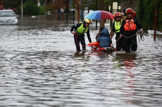 عکس: رویترز سیلابهای شدید در قطب کشاورزیِ آرژانتین+فیلم