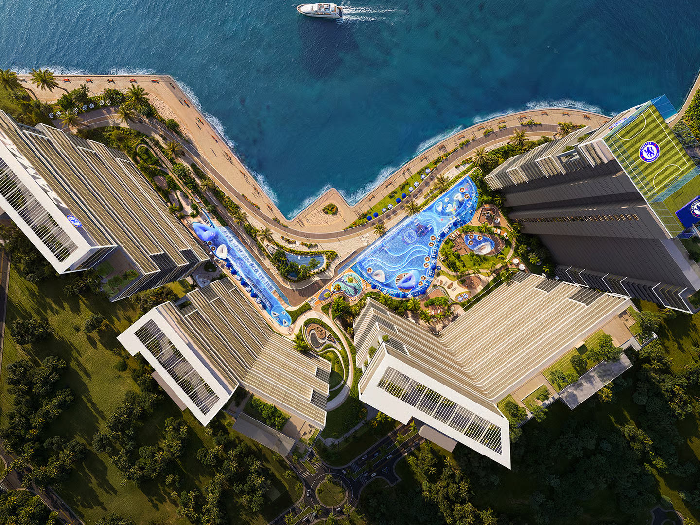 احداث یک زمین فوتبال در آسمان