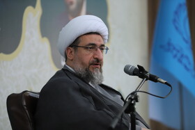سخنرانی حجت الاسلام والمسلمین احمد مطهری اصل، امام جمعه تبریز در مراسم بزرگداشت شهدای خدمت در دانشگاه تبریز