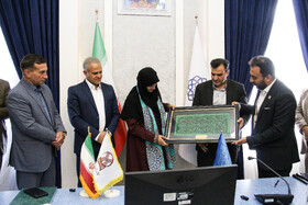 حضور معاون صنایع دستی وهنرهای سنتی وزارت میراث فرهنگی در کاشان