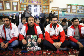 مراسم گرامیداشت شهدای خدمت در اهر