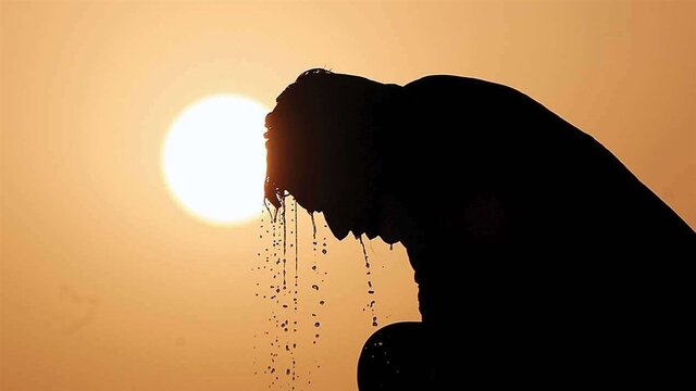 افزایش تدریجی دما با چاشنی گرد و خاک در یزد