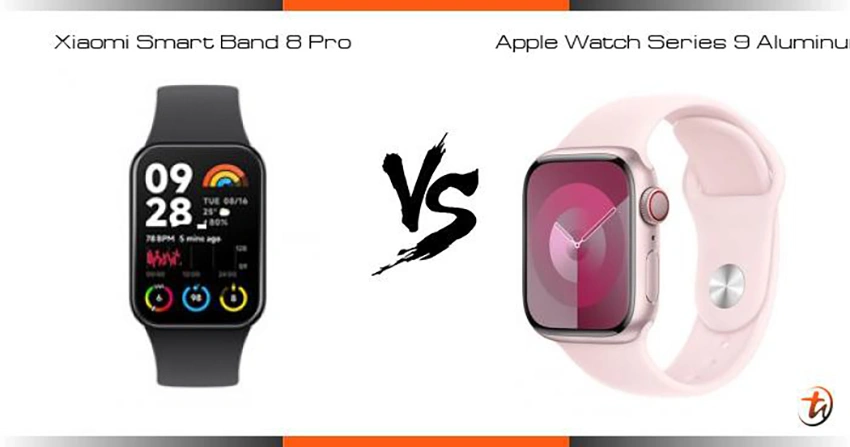 مقایسه اپل واچ سری ۹ با Xiaomi Smart Band 8؛ رقابت دو برند